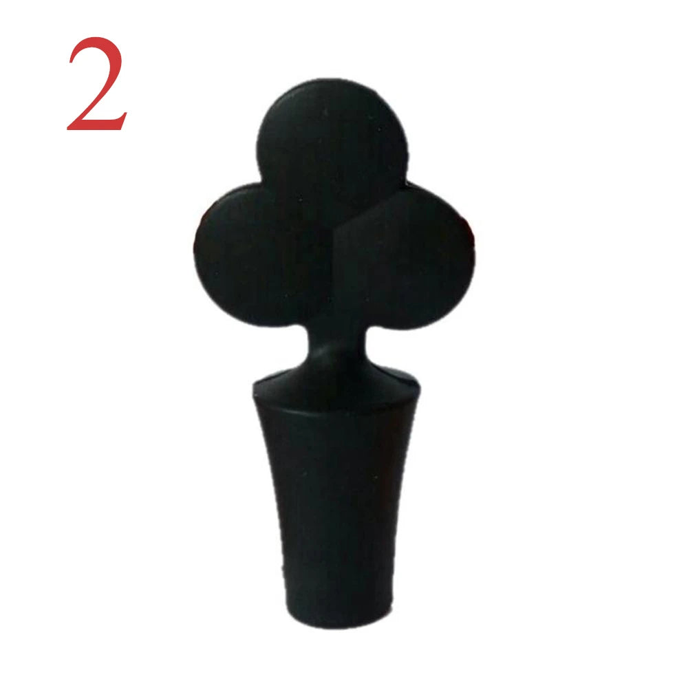Silicone Champagne Wine Beer Bottle Cork Stopper Plug Wine Bottle Sealer Cap Stopper Bar Kitchen Tool Vacuum Sealed Sealer Plug