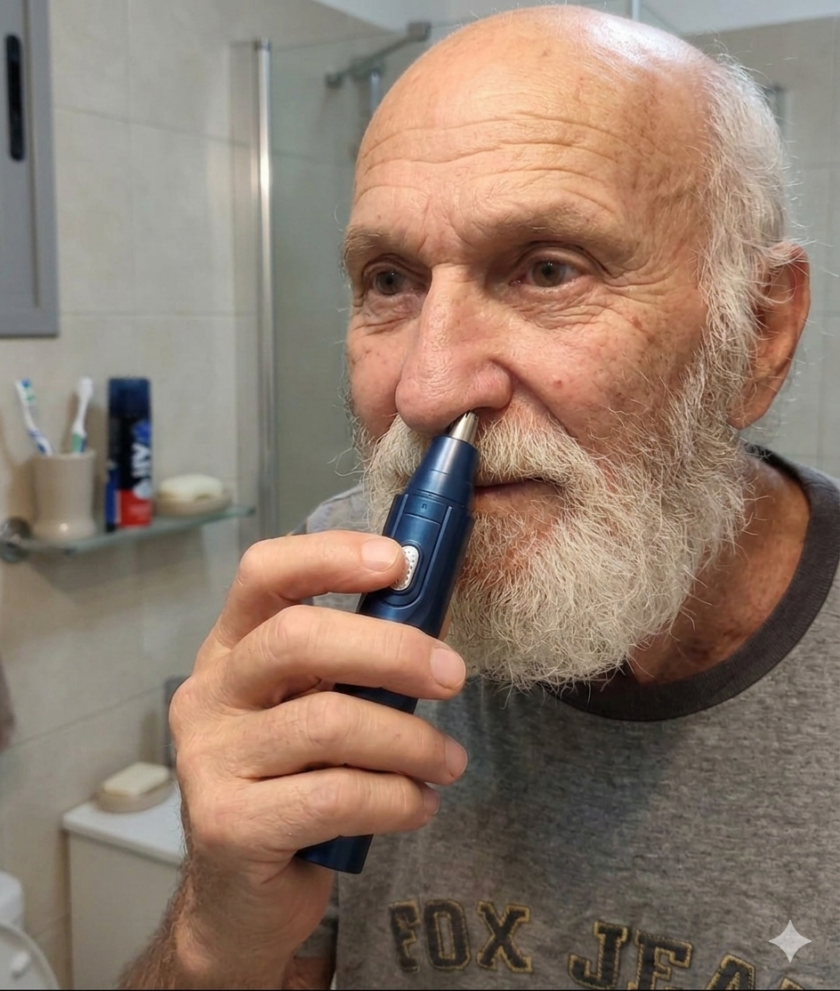 USB גוזם שיער אף חשמלי