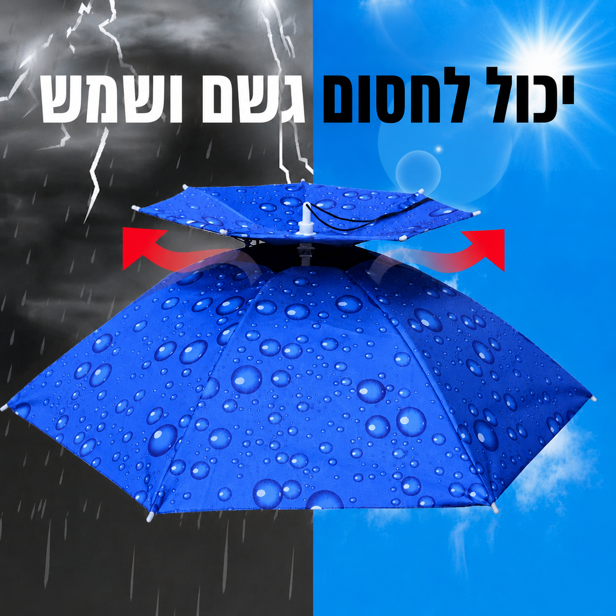 ללכת בגשם בלי להרטב