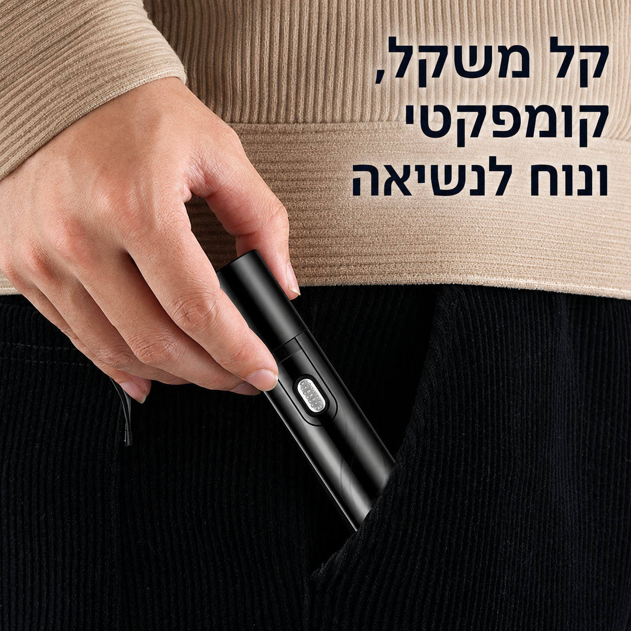USB גוזם שיער אף חשמלי