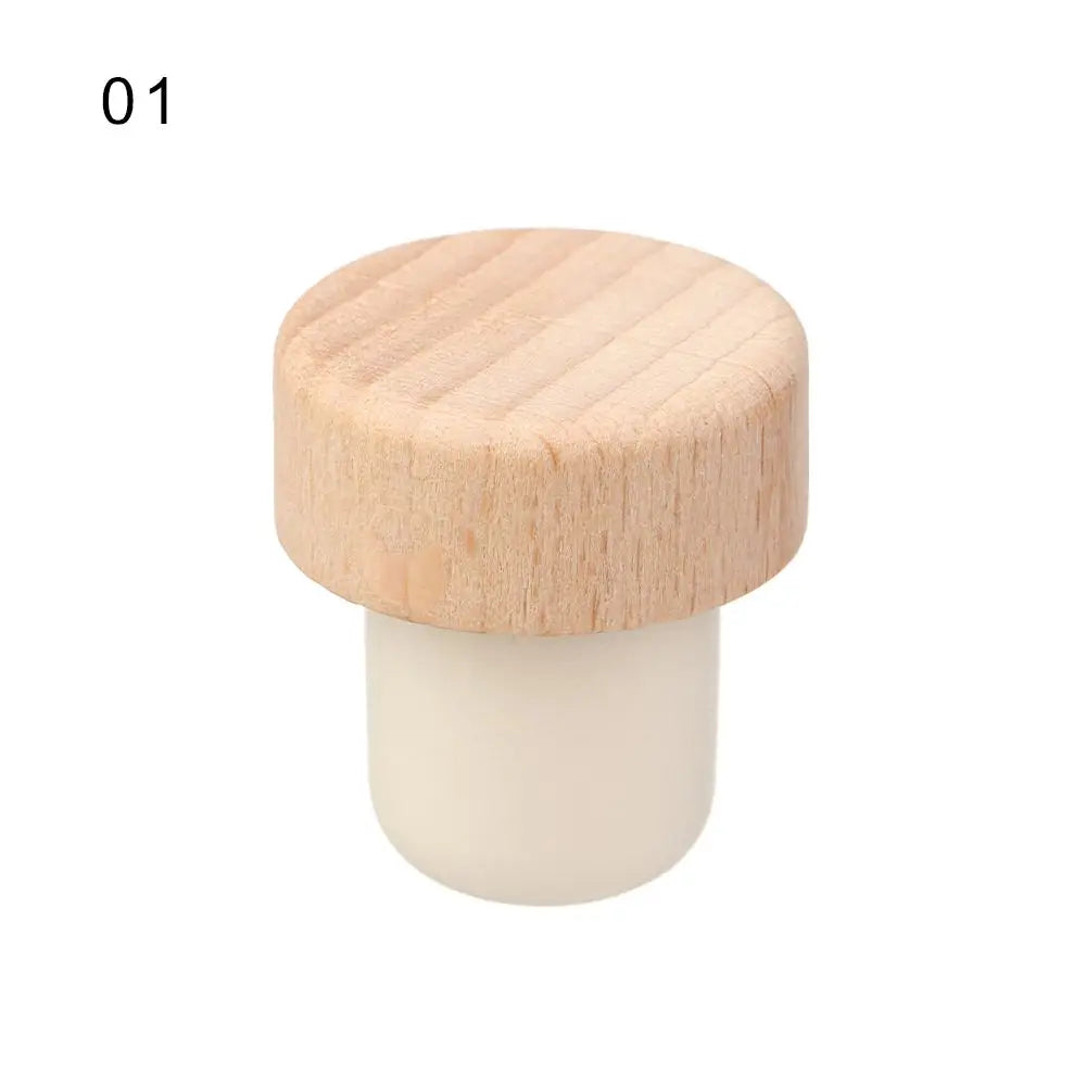 Silicone Champagne Wine Beer Bottle Cork Stopper Plug Wine Bottle Sealer Cap Stopper Bar Kitchen Tool Vacuum Sealed Sealer Plug