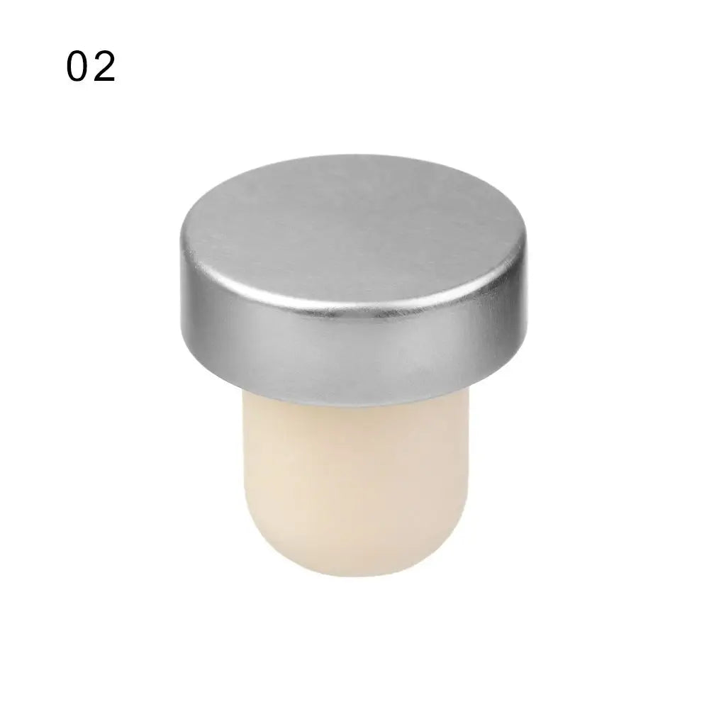 Silicone Champagne Wine Beer Bottle Cork Stopper Plug Wine Bottle Sealer Cap Stopper Bar Kitchen Tool Vacuum Sealed Sealer Plug